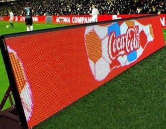 China Tableros de publicidad del campo de fútbol de la pantalla LED 16m m del deporte de la publicidad DIP346 proveedor