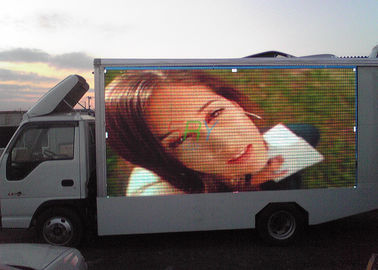China El camión al aire libre P10 montó la pantalla 7500nits, camión a todo color del LED de la publicidad del LED proveedor