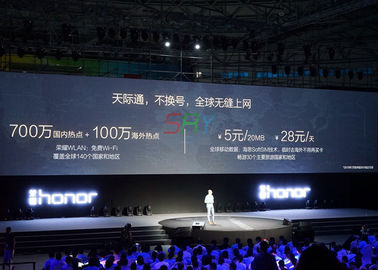 China pantalla larga del alquiler LED de la vida útil de la pantalla LED de la publicidad de la echada del pixel de 2.5m m para la etapa proveedor