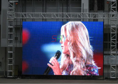 China Vida útil de alquiler de la pantalla LED 100000hrs del anuncio publicitario 10m m LED de la cartelera al aire libre de DIP346 proveedor