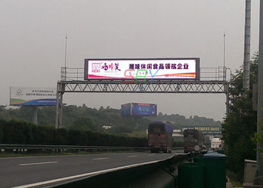 China cartelera al aire libre a todo color de 16m m LED para la manera expresa, pantalla LED estática proveedor
