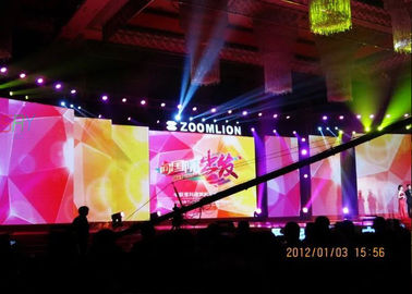 China HD llevó la pantalla LED de alquiler RGB del tubo video de la cartelera PH4MM para casarse proveedor