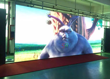 China La pantalla LED fija interior P4/vivienda simple del gabinete del hierro de HD llevó la pared video proveedor