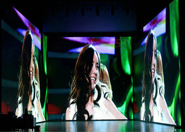 pantalla LED fija interior de alquiler 1200 del liendre P3 con el gabinete de aluminio cepillado proveedor
