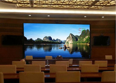 Pared video interior de P7.62 SMD LED, exhibición orientada hacia el servicio delantera comercial proveedor