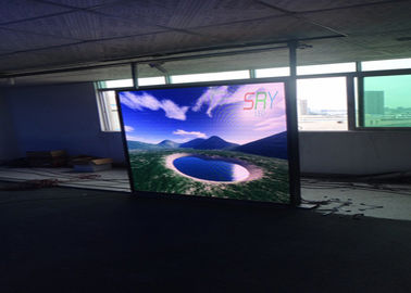 Pantalla LED fija interior de WIFI/3G P10 RGB para el aeropuerto/la estación, pantalla a todo color del LED proveedor