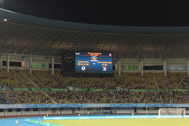 pantalla LED estática del perímetro del estadio de 8000 liendres, pantalla a todo color del estadio de fútbol proveedor