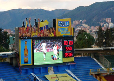 Pantalla LED al aire libre del perímetro del estadio IP65, marcador de la pantalla LED para el baloncesto proveedor