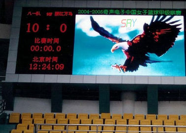 Pantalla LED al aire libre del perímetro del estadio IP65, marcador de la pantalla LED para el baloncesto proveedor