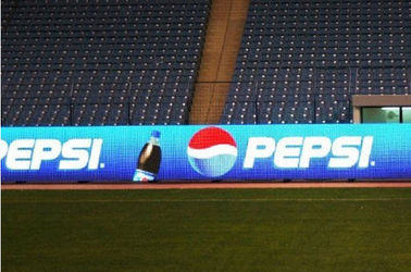 Pantalla LED estática impermeable del perímetro del estadio con ángulo de visión grande proveedor