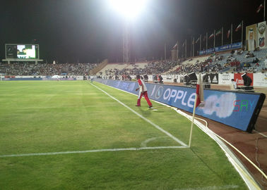 Tableros de publicidad portátiles del estadio del liendre de la pantalla LED 8000 del perímetro del estadio P16 proveedor