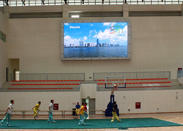 Pantalla LED grande del perímetro del estadio de 8m m, marcador a todo color de SMD3535 LED proveedor