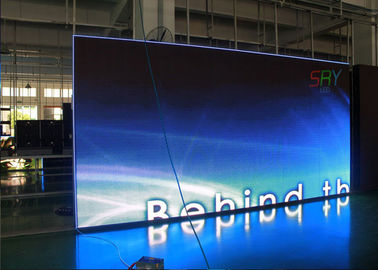 Pantalla interior a prueba de polvo P7.62 de la pantalla LED de SMD con distancia de la representación visual de los 7-80m proveedor