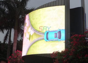 pantalla de vídeo 10m ~ distancia de 1R1G1B LED de visión del 100m fuera de tableros de publicidad proveedor