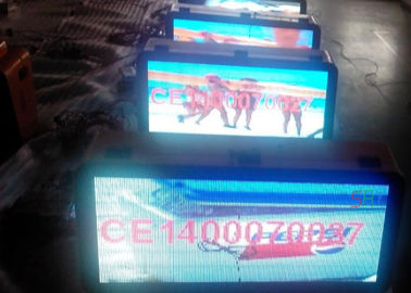 puntos de la pantalla LED 27777 del taxi de 3G SMD/pantalla móvil del tejado LED del coche de Sqm para hacer publicidad proveedor