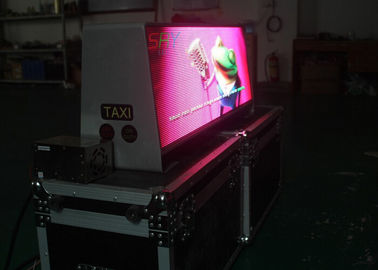 muestras constantes del tejado del taxi de la corriente LED del taxi LED del peso 25kg de la exploración al aire libre de la pantalla 1/8 proveedor