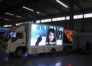 camión de 6500Nits LED que hace publicidad de la pantalla de los 4.096M de los x 2.048M 1R1G1B 3In1 HD LED proveedor
