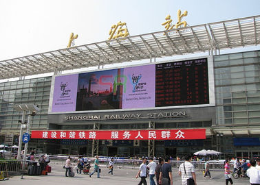 pantallas de aluminio de la publicidad de 1R1G1B LED para la estación del peaje, pantalla LED de la INMERSIÓN P10 proveedor