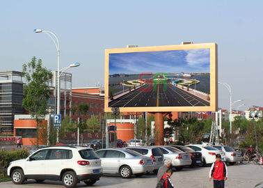 Pantallas al aire libre grandes de la publicidad del LED para la alameda de compras, pantalla LED de Digitaces P16 proveedor