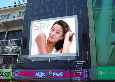 la prenda impermeable video al aire libre 32 de la pantalla LED de la publicidad de la pared de 10m m RGB LED puntea puntos de x 16 proveedor
