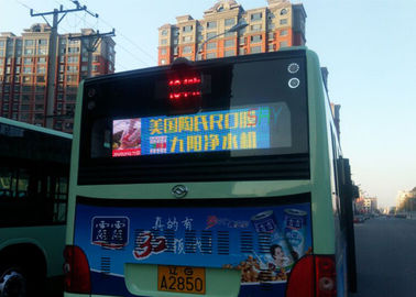 La pantalla LED a todo color del taxi GPRS/3G, pantalla LED inalámbrica del autobús sube proveedor