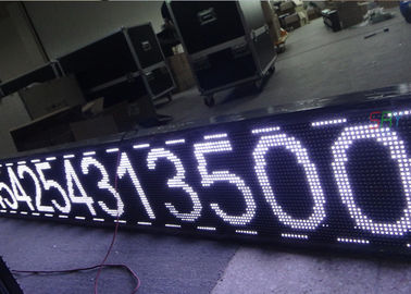 Tablero móvil blanco de la pantalla LED de Wirless de la exhibición de mensaje del movimiento en sentido vertical de DC 5V LED proveedor