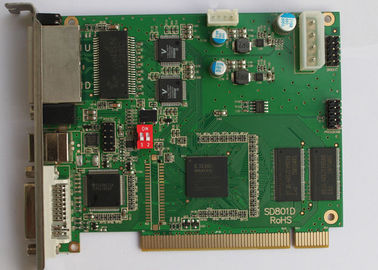 Accesorios RGB LED síncrono de la pantalla LED de Linsn TS802 que envían la tarjeta proveedor