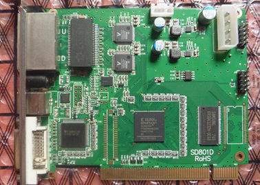 La pantalla del control LED de LINSN que envía la tarjeta DVI con el cable USB telegrafía libremente software del CD proveedor