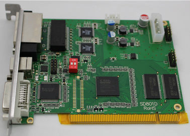 Accesorios RGB LED síncrono de la pantalla LED de Linsn TS802 que envían la tarjeta proveedor