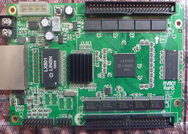 Pantalla LED RV901 que recibe el regulador de pantalla LED síncrono del sistema de control del EMC de la tarjeta proveedor