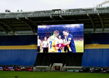 pantalla LED a todo color al aire libre de 10m m, pantalla del estadio LED del alto brillo proveedor