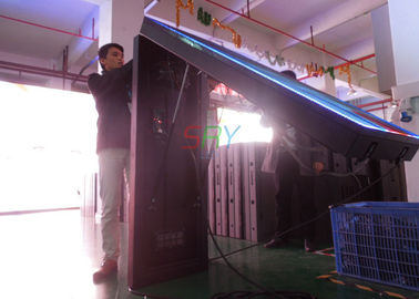 frente al aire libre del gabinete de pantalla LED DIP346 de 10m m abierto para la pared atada proveedor