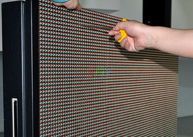 prenda impermeable delantera del gabinete de pantalla LED del mantenimiento de 10m m para hacer publicidad proveedor