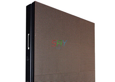 prenda impermeable delantera del gabinete de pantalla LED del mantenimiento de 10m m para hacer publicidad proveedor