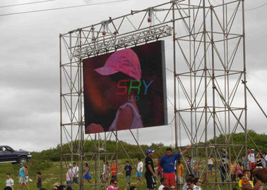 Vida útil de alquiler de la pantalla LED 100000hrs del anuncio publicitario 10m m LED de la cartelera al aire libre de DIP346 proveedor