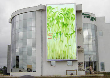Pantalla LED a todo color al aire libre de la echada del pixel de las carteleras de publicidad de SMD3535 LED 6m m proveedor