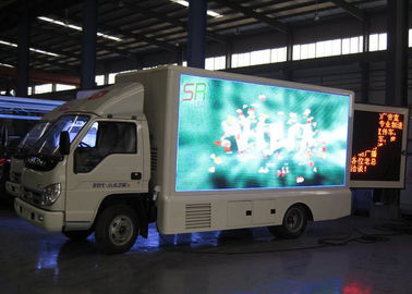 1R1G1B dos afilan la pantalla LED de alquiler 1500R/minuto del RGB del LED del camión móvil de la pantalla proveedor