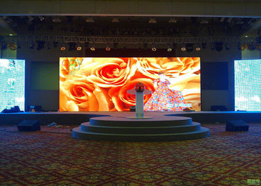 pantalla LED de aluminio de fundición a presión a troquel 4m m a todo color interior del gabinete de 512m m x de 512m m HD proveedor