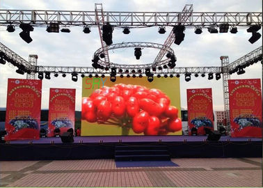 Pantalla LED de alquiler curvada prenda impermeable P6.25 delgado para la demostración del concierto proveedor