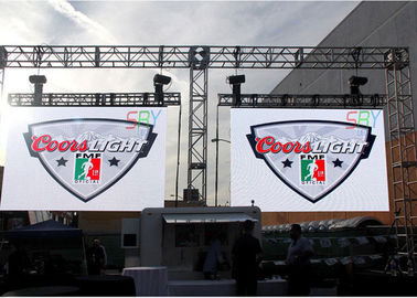 Etapa de alquiler móvil 640m m x 640m m de la pantalla LED de SMD 3535 PH8mm RGB proveedor
