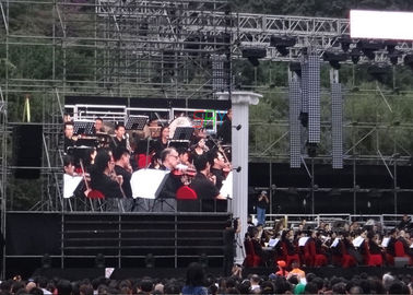 3D ejecución llevada al aire libre clara estupenda de la pantalla del vídeo p6 en el braguero para la demostración del concierto proveedor