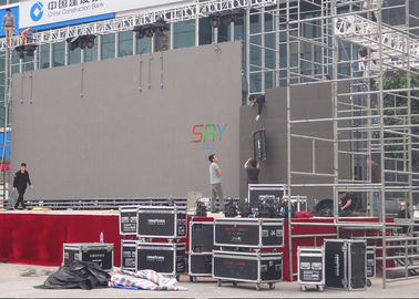 3D ejecución llevada al aire libre clara estupenda de la pantalla del vídeo p6 en el braguero para la demostración del concierto proveedor