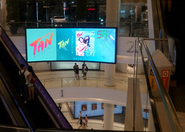 La pantalla LED fija interior P4/vivienda simple del gabinete del hierro de HD llevó la pared video proveedor