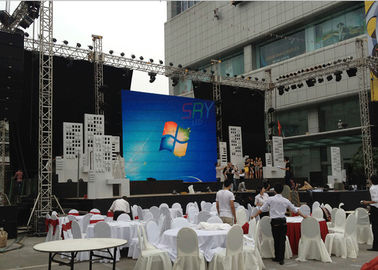 32 x 32 puntea la pantalla LED de alquiler brillante estupenda 6m m 27777 pixeles/SQM proveedor