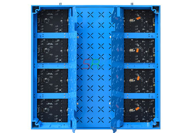 El color azul interior P5 tiró del uso de alquiler 640m m x 640m m del gabinete de aluminio del LED proveedor