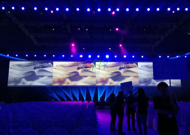 exploración portátil del gabinete 1/16 de la feria profesional de 3.91m m de la exhibición a todo color LED de la etapa proveedor
