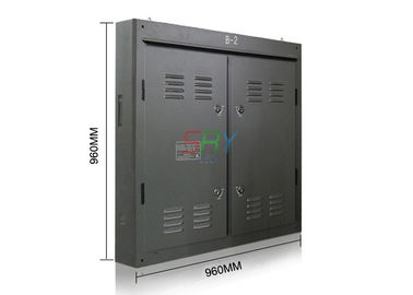 gabinete de pantalla LED a todo color al aire libre de 5m m 960m m x 960m m, alto brillo proveedor