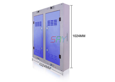 Prenda impermeable al aire libre del gabinete de pantalla LED de P8 SMD, acero inoxidable proveedor