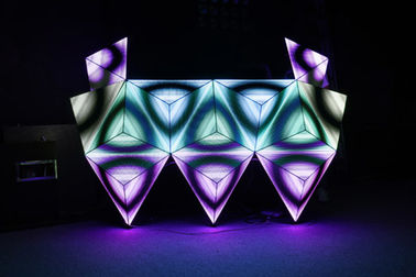 Forme a escritorio 3D de DJ la pantalla LED fija interior la echada creativa 6.15m m proveedor