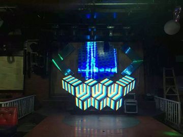 Forme a escritorio 3D de DJ la pantalla LED fija interior la echada creativa 6.15m m proveedor